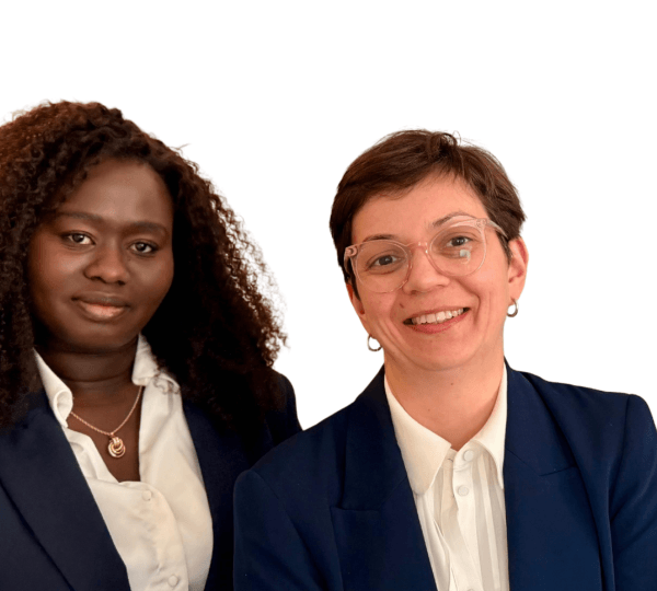 Vânia Cecchini and Astou Ndiaye, founders of Hale-X
